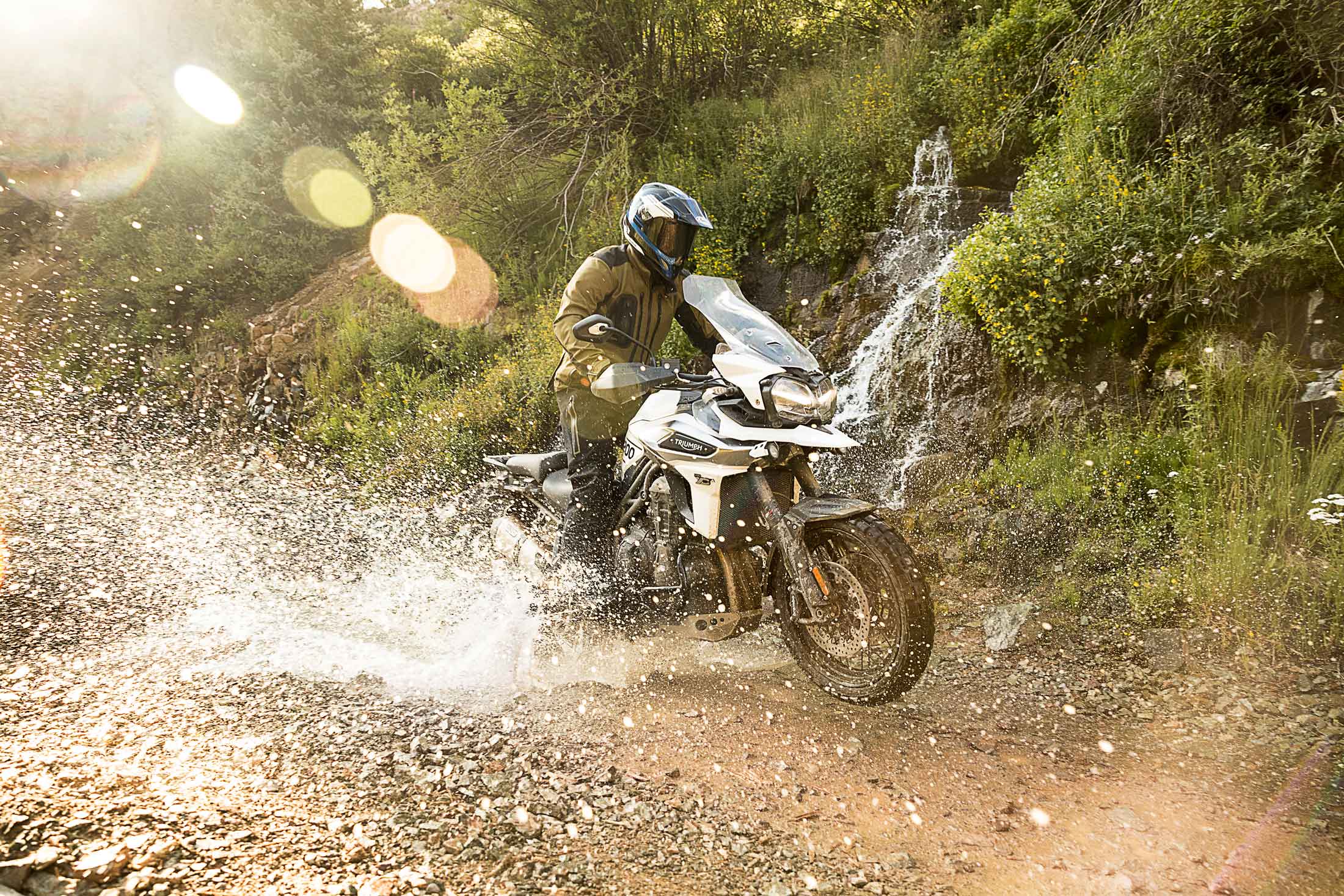 Gama Adventure Touring Triumph Motorcycles